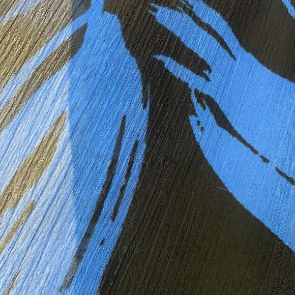 Lane Bryant Dress Womens 26/28 Maxi Strapless Spring Summer Smocked Flowy Long - Picture 7 of 11